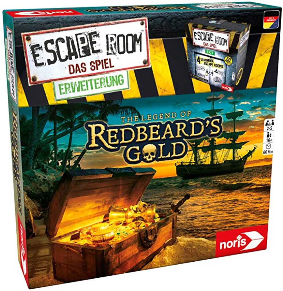 Escape Room das Spiel - Redbeards Gold Erweiterung