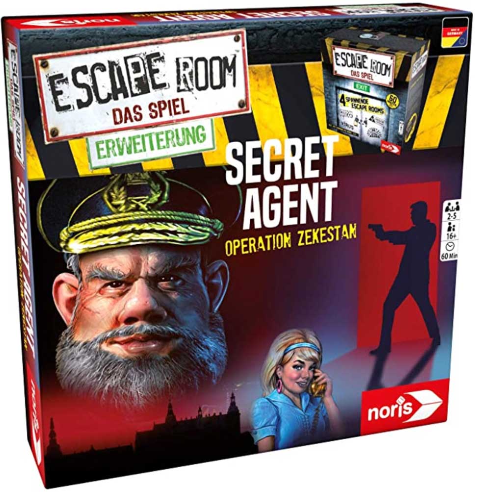Escape Room das Spiel - Secret Agent Erweiterung
