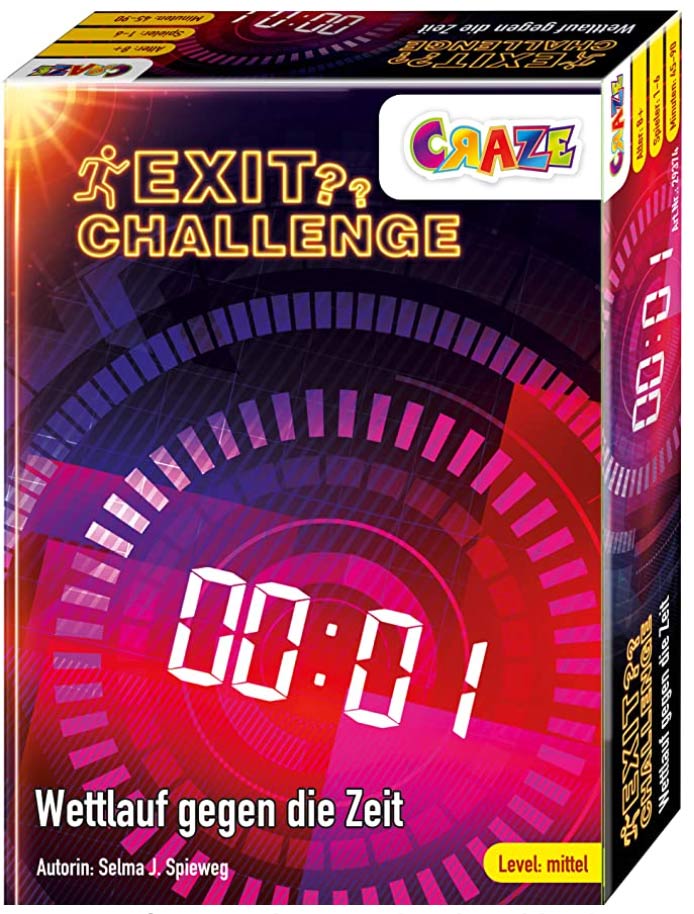 CRAZE EXIT Challenge-Spiel – Wettlauf gegen die Zeit