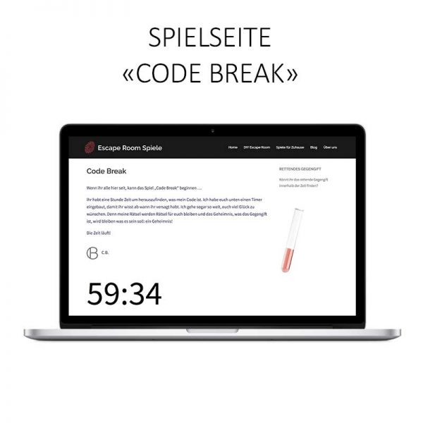 Code Break Spielseite